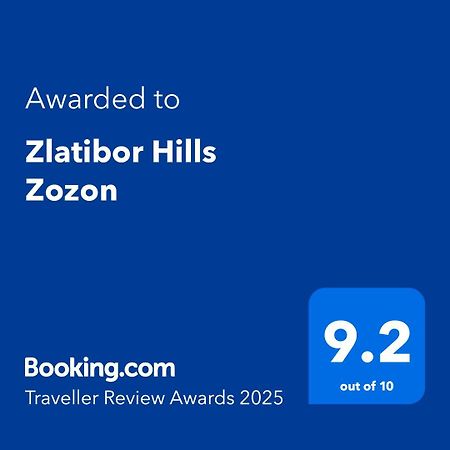 Zlatibor Hills Zozon Apartment ภายนอก รูปภาพ